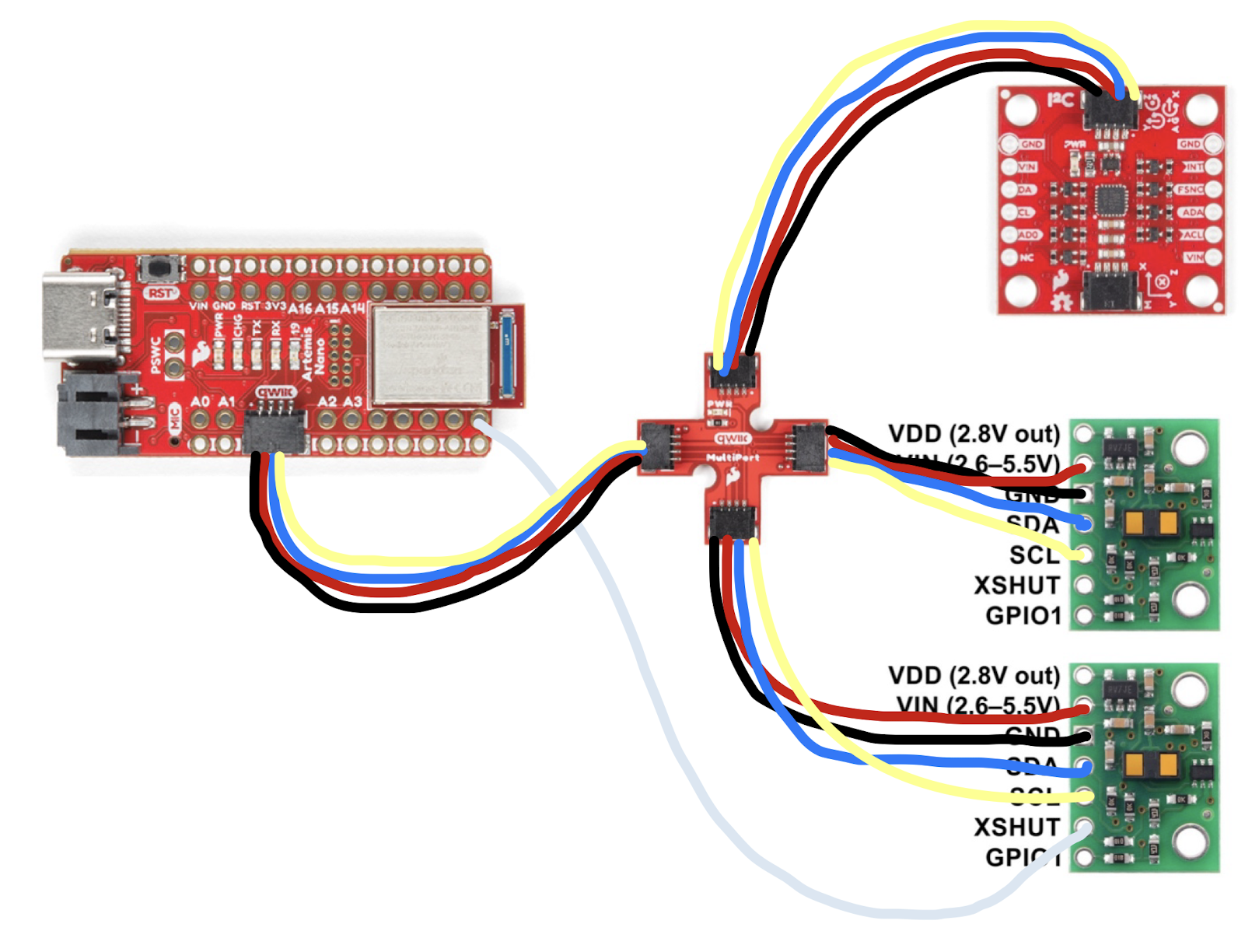 Wiring sketch diagram